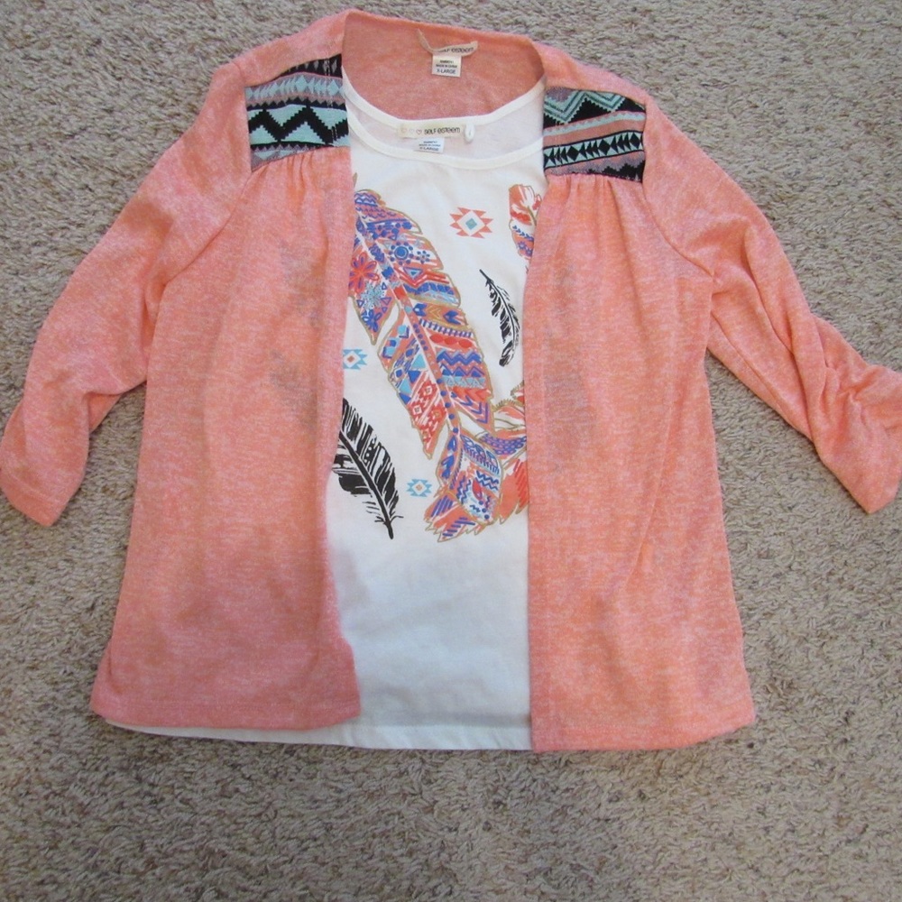 Tank top and sweater set